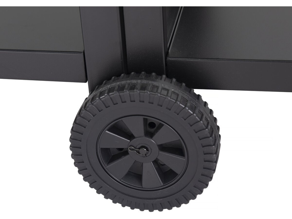 Outdoor kitchen gas barbecue - 12 kw - 4 burners - Black
