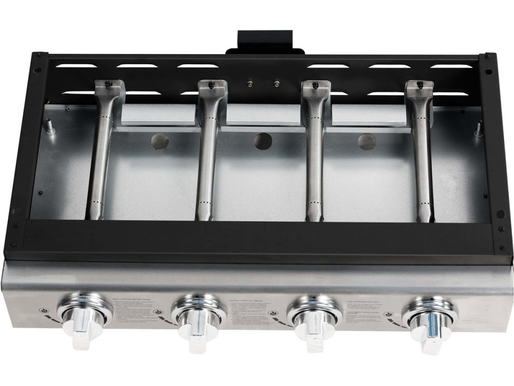Plancha "Presto 4" - 4 burners - 9.7kW - Grey