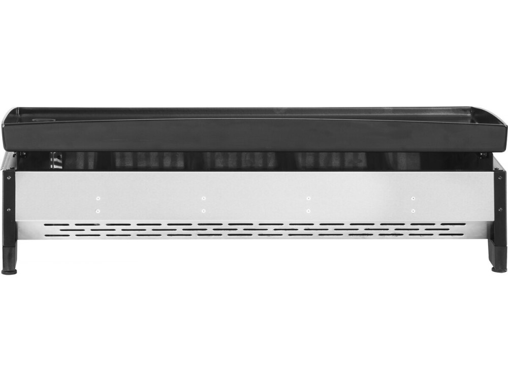 Jolly 4-burner gas plancha - 10 Kw - Grey