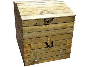 500L wooden composter "Douglas" 80 x 80 x 85 cm
