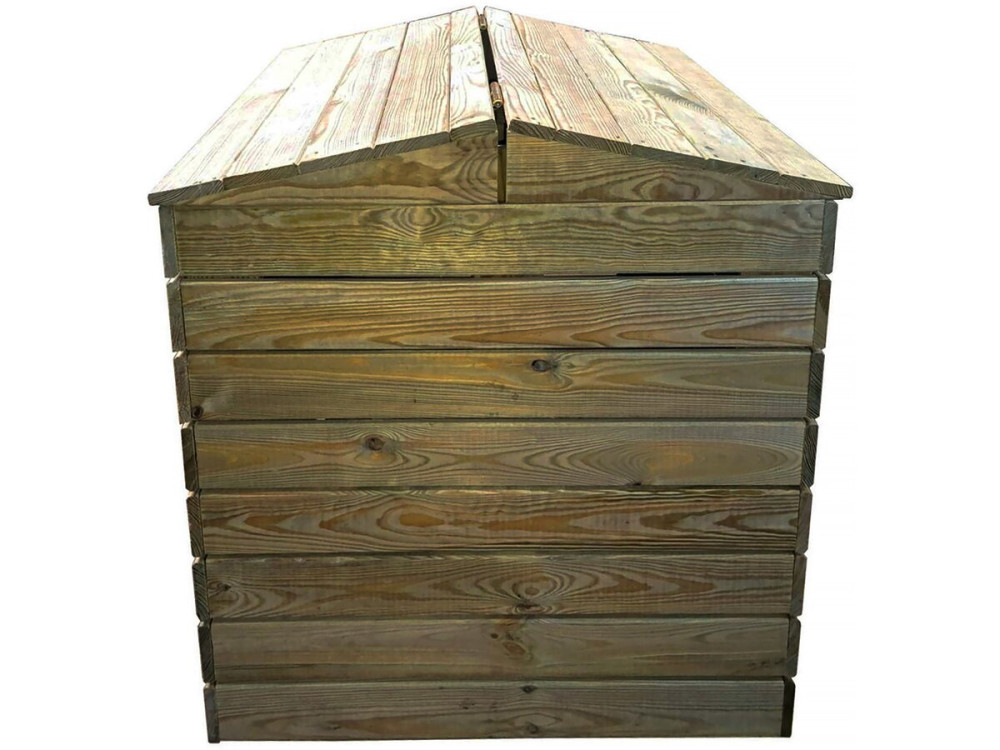 500L wooden composter "Douglas" 80 x 80 x 85 cm