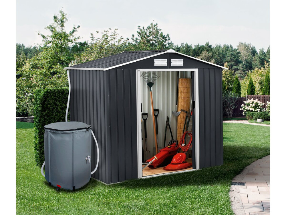250 L flexible PVC water collector - Grey