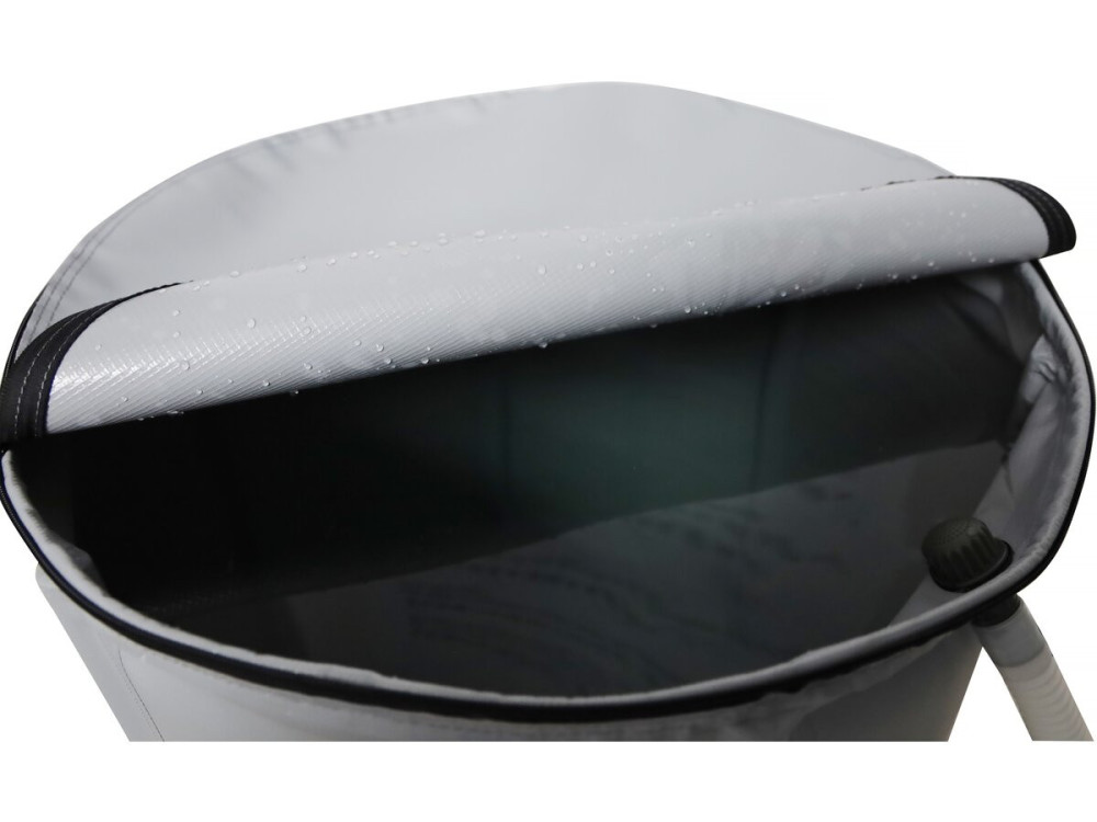 250 L flexible PVC water collector - Grey