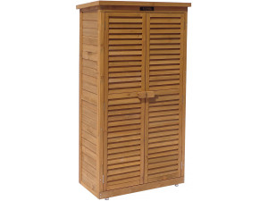 Garden Cabinet 'Space' - 2'10" x 1'6" x 5'2" - Brown