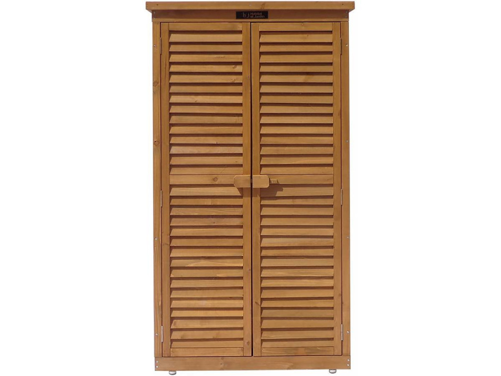 Garden Cabinet 'Space' - 2'10" x 1'6" x 5'2" - Brown