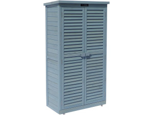 Garden Cabinet 'Space' - 2'10" x 1'6" x 5'2" - Sky Blue