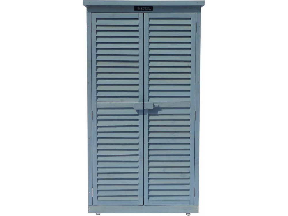 Garden Cabinet 'Space' - 2'10" x 1'6" x 5'2" - Sky Blue