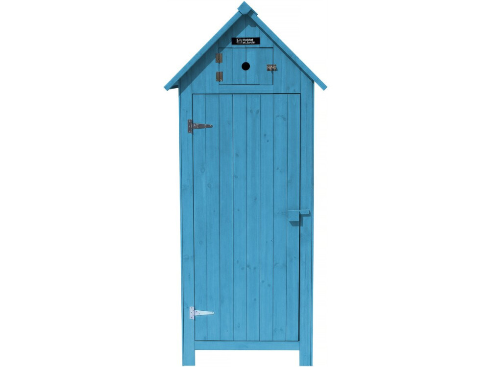 Garden Cabinet 'Cabanon' - 77 x 54.5 x 179 cm  - Sky Blue