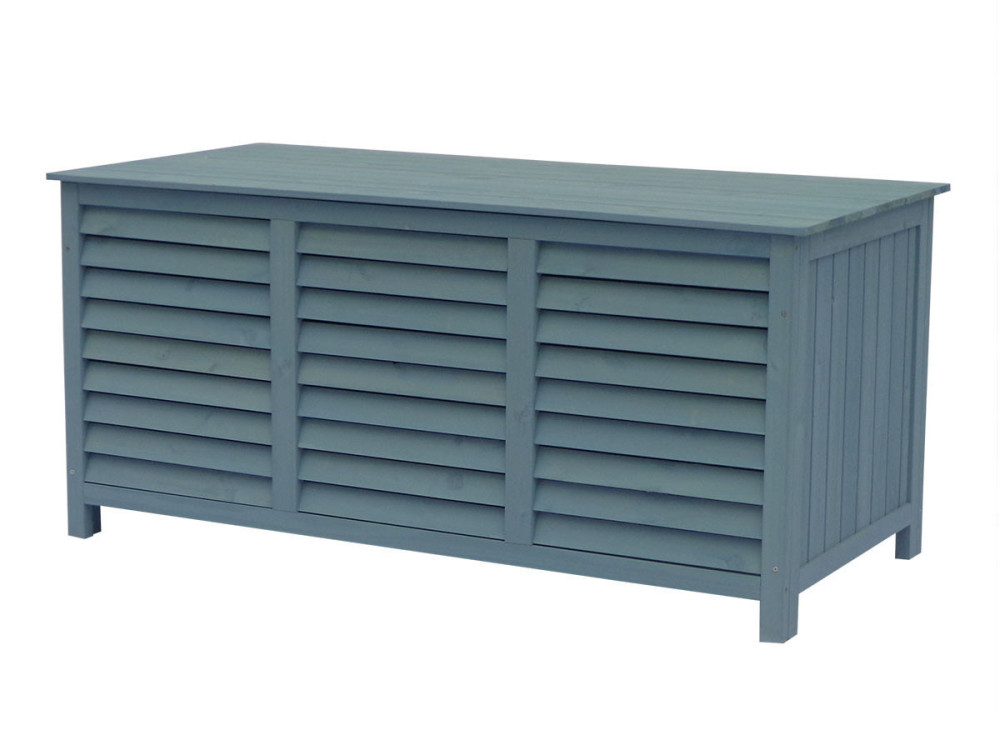 Garden storage box "Macao" - 130 x 64 x 60 cm - Blue