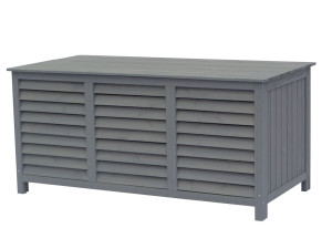 Garden storage box "Macao" - 130 x 64 x 60 cm -  Anthracite