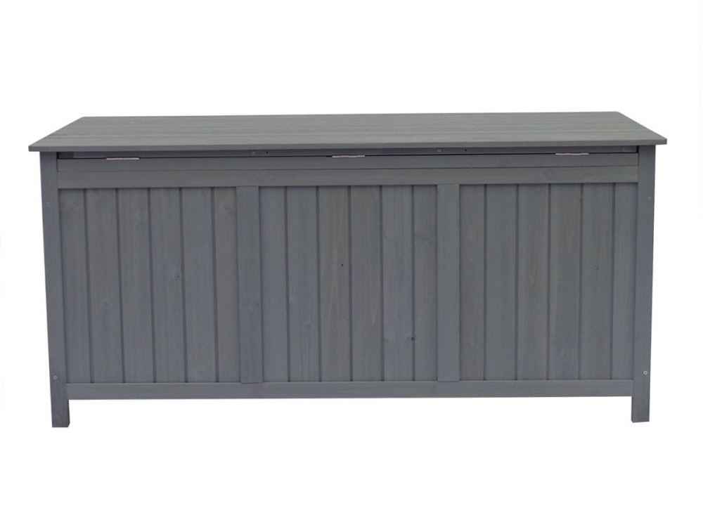 Garden storage box "Macao" - 130 x 64 x 60 cm -  Anthracite