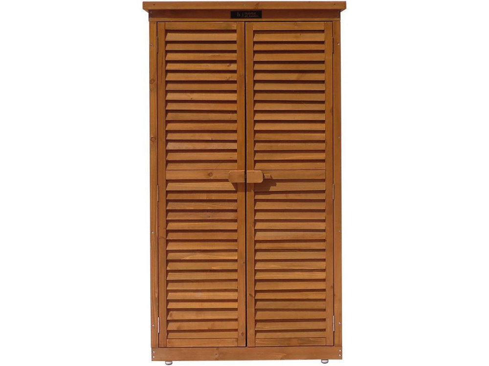 Garden cabinet "Space" - 87 x 46.5 x 160 cm - Brown