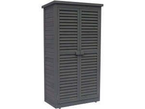 Garden cabinet "Space" - 87 x 46.5 x 160 cm - Anthracite