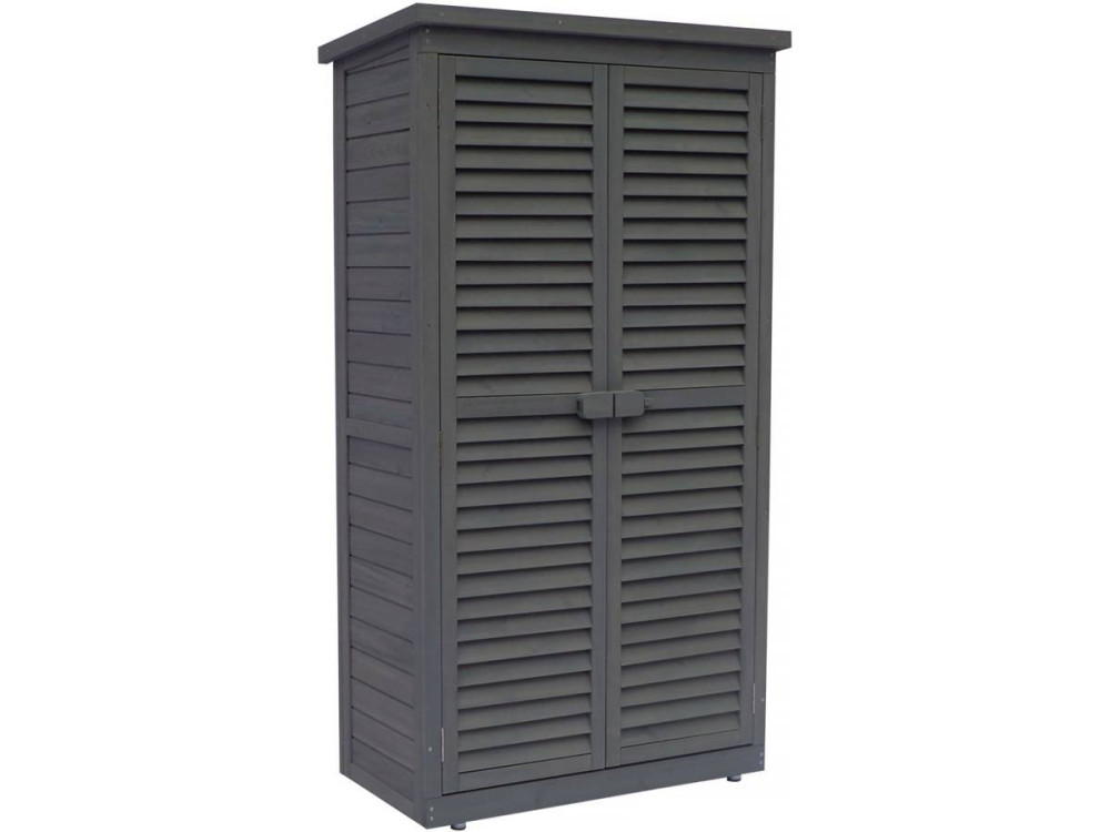 Garden cabinet "Space" - 87 x 46.5 x 160 cm - Anthracite