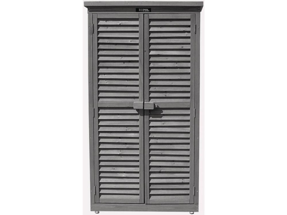 Garden cabinet "Space" - 87 x 46.5 x 160 cm - Anthracite