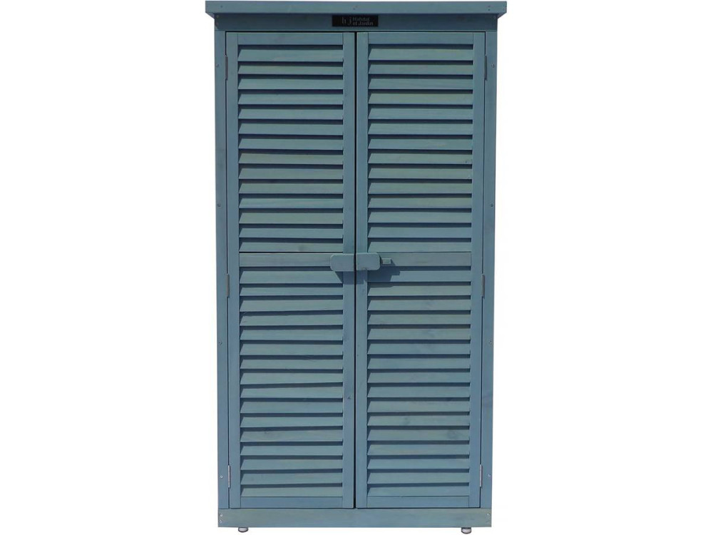 Garden cabinet "Space" - 87 x 46.5 x 160 cm - Sky blue