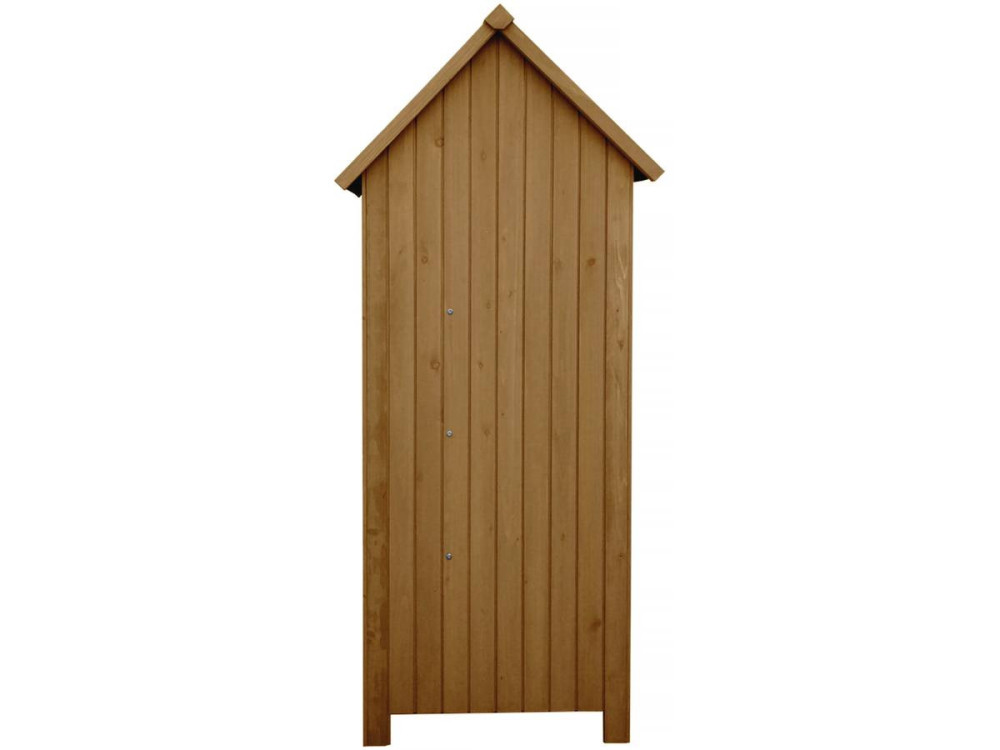 Garden cabinet "Cabanon" - 77 x 54.5 x 179 cm - Brown