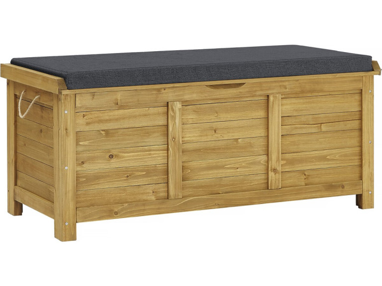 Gana wooden garden chest - 125 x 60 x 54 cm - Brown