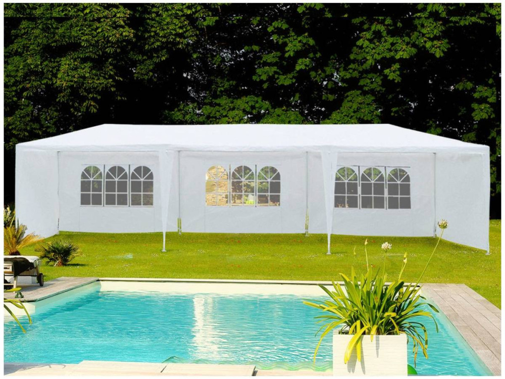 Polyethylene Party tent  "Carolina" - 3 x 9 m ( 9'10" x 26'6")