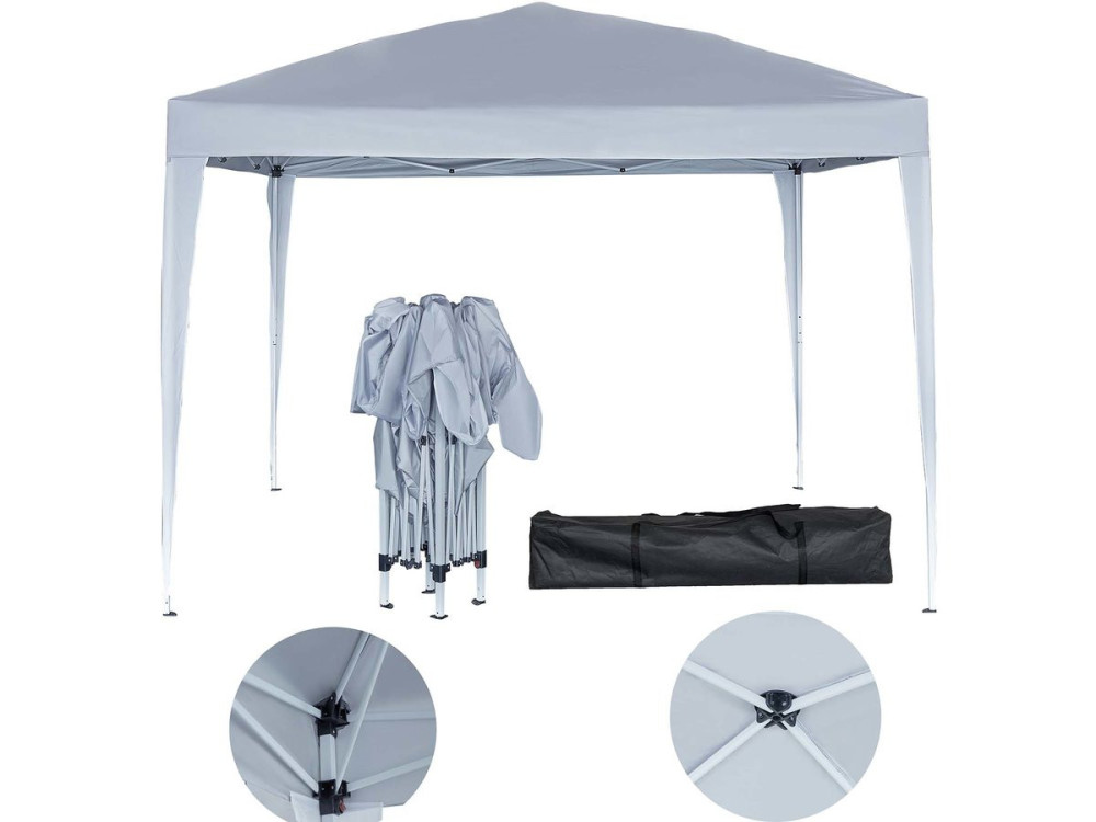 Garden Gazebo "Svetlana 3" - 9 m² - 3 x 3 m - White