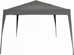 Folding garden arbour "Svetlana 3" - 9 m² - 3 x 3 m - Grey