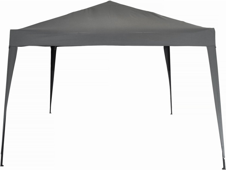 Folding garden arbour "Svetlana 3" - 9 m² - 3 x 3 m - Grey