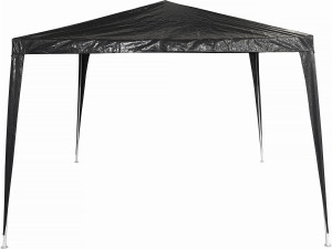 Natacha 3" garden arbour - 3 x 3 m - Grey