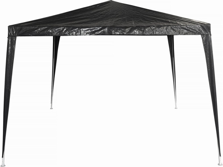 Natacha 3" garden arbour - 3 x 3 m - Grey