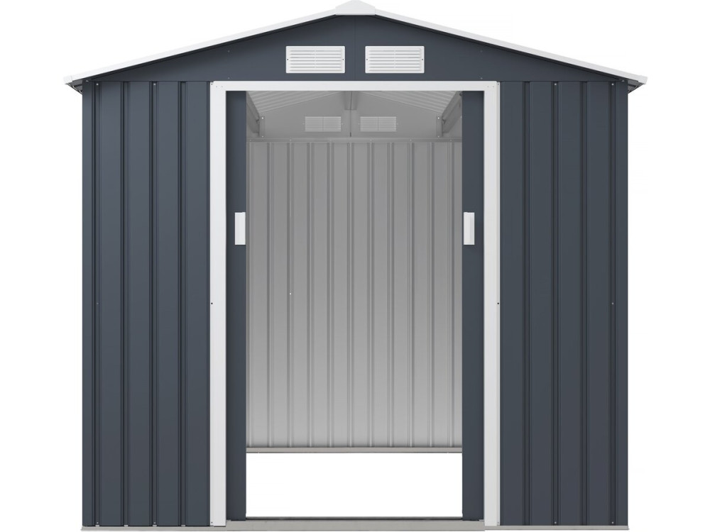 Vegas metal garden shed - 4.07 m²