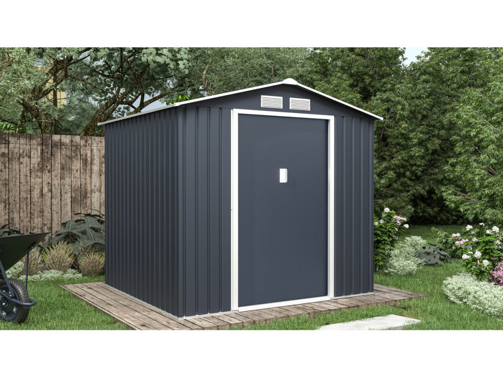 Vegas metal garden shed - 4.07 m²