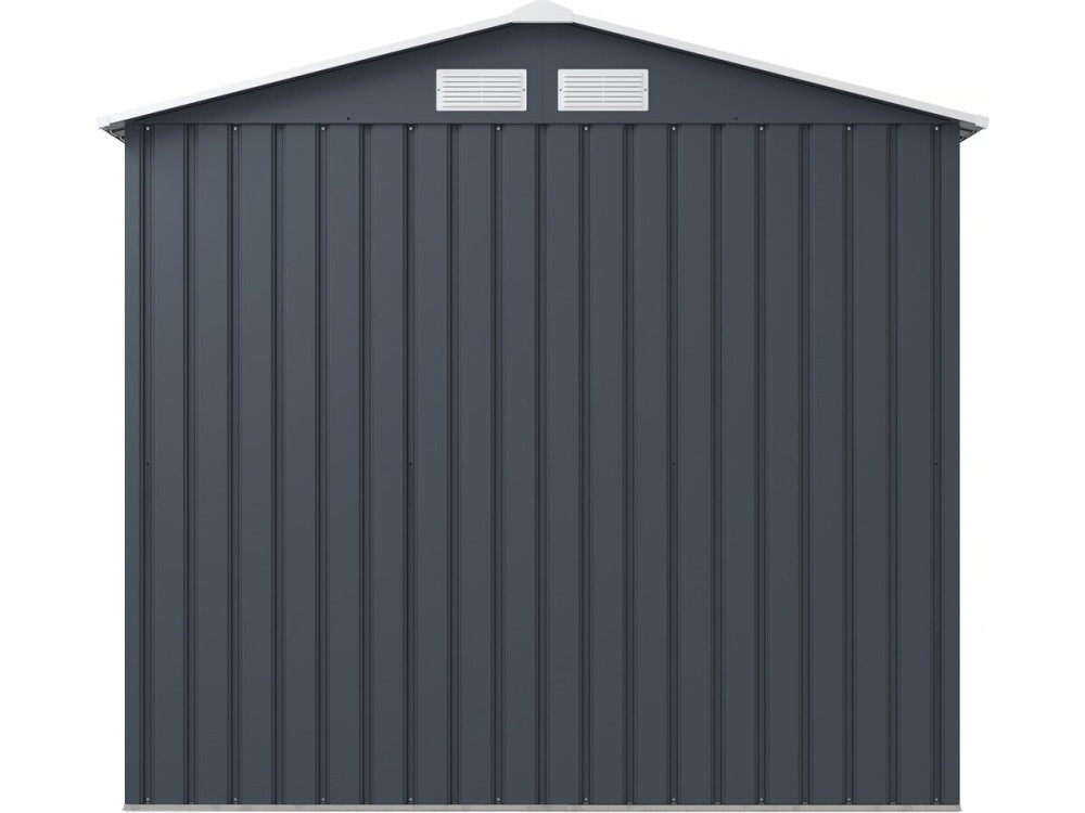 Vegas metal garden shed - 4.07 m²