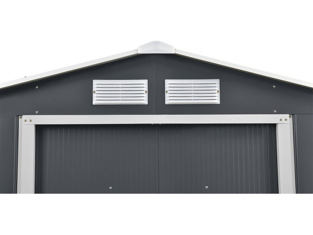 Metal garden shed - "Vegas" - 2.7 m² with gutter