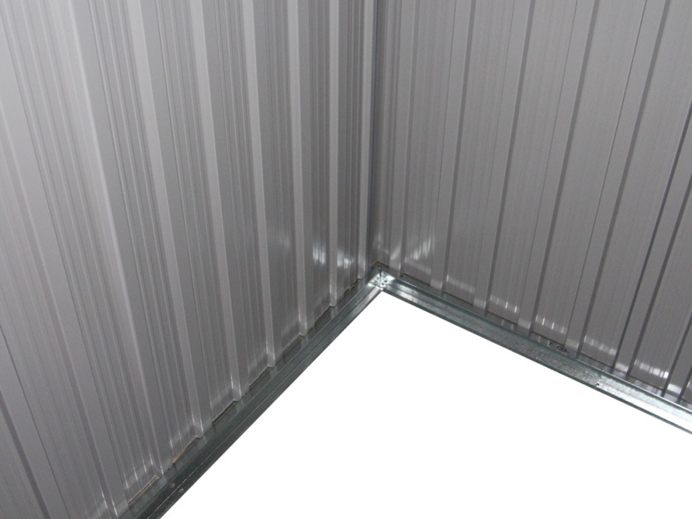 Metal garden shed "Texas" - 6,29 m²