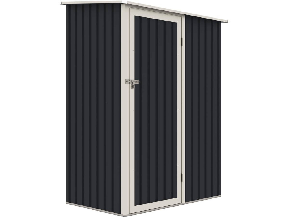 Vega II metal garden shed - 1.35 m² - Grey