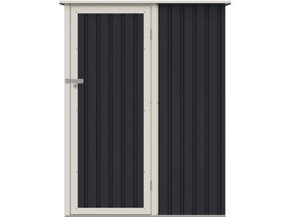 Vega II metal garden shed - 1.35 m² - Grey