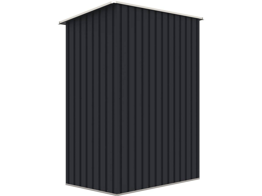 Vega II metal garden shed - 1.35 m² - Grey