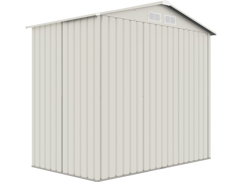 Metal garden shed "Nebraska" - 2.71m² with gutter
