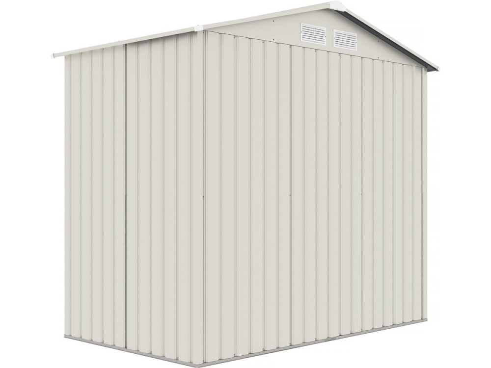 Metal garden shed "Nebraska" - 4.07m² with solar panels