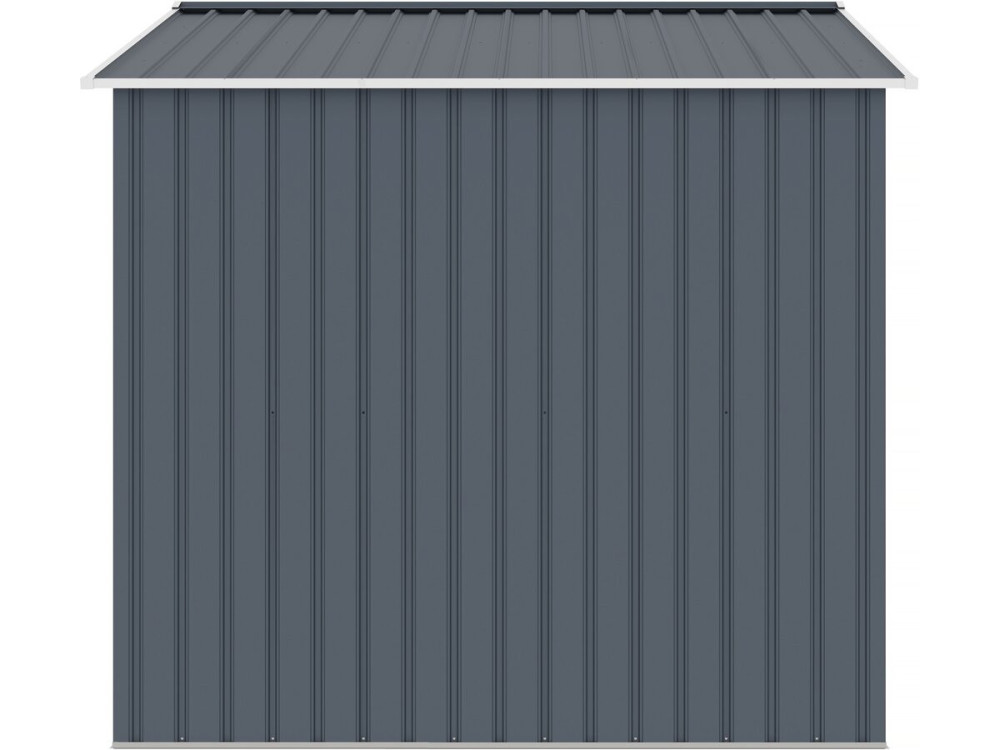 Vegas II" metal garden shed - 5,29 m2 - Grey