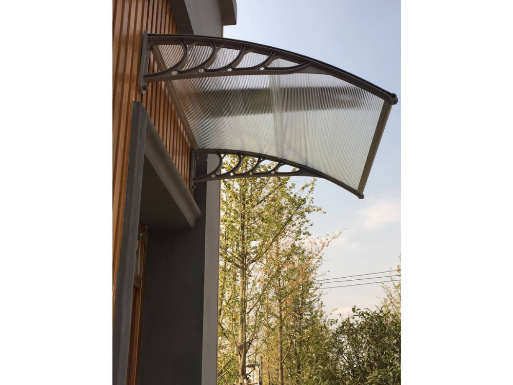 Black awning "Para" - 120 x 120 cm