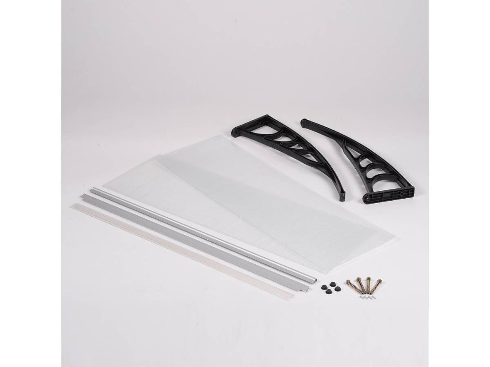 Black awning "Para" - 120 x 120 cm