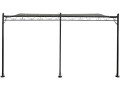 Metal gazebo - 3 x 4 m - Grey - GREY