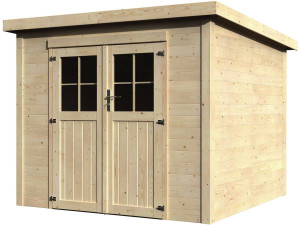 Talion" wooden garden shed - 5.36 m² - 2.30 x 2.33 x 2.02 m - 19 mm