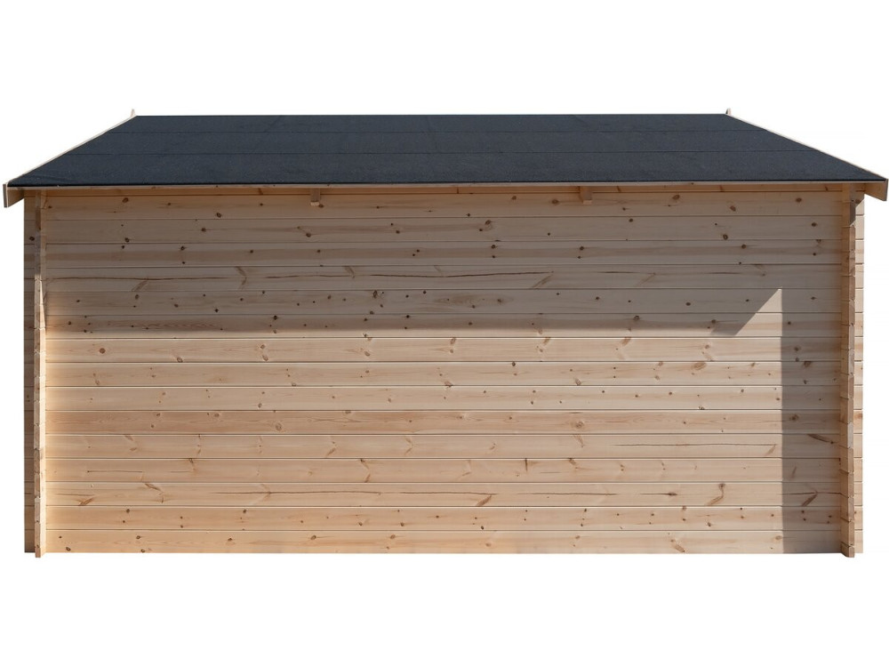 Alex" wooden garden shed - 20.20 m² - 4.80 x 4.00 x 2.39 m - 28 mm