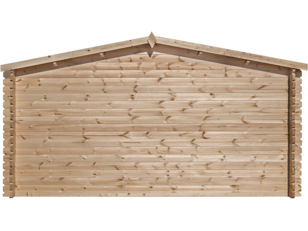 Alex" wooden garden shed - 20.20 m² - 4.80 x 4.00 x 2.39 m - 28 mm
