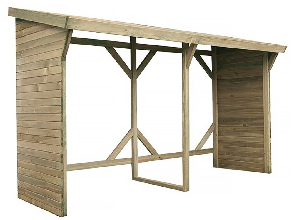 Log cabin - 2.5 m² - 2.78 x 0.90 x 1.85 m- 5 Stères