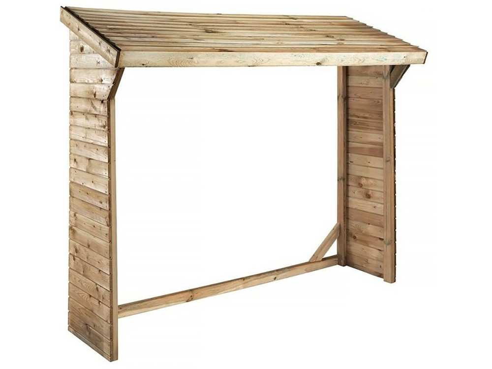 Log Shed - 1.05 m² - 2.10 x 0.50 x 1.8 m- 2 Stères