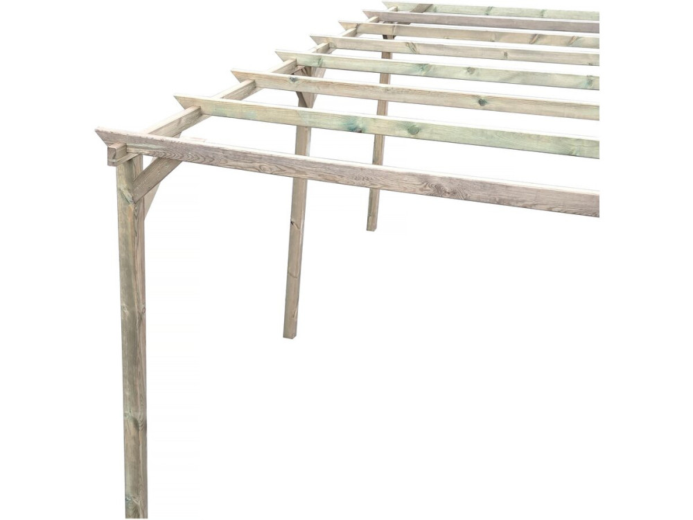 Wooden carport "Sunny" 3 x 5 m