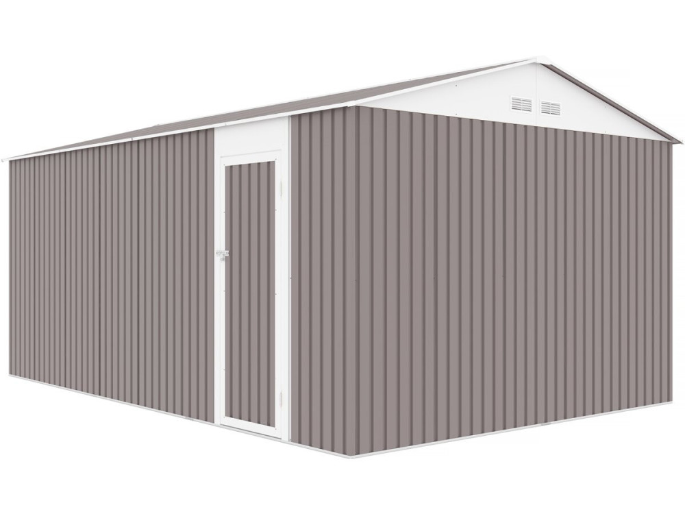Metal garage "Nevada" - 18.56m² with gutter
