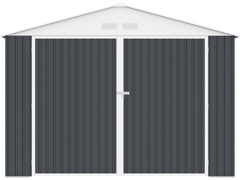 Houston metal garage 18.56m² - Anthracite